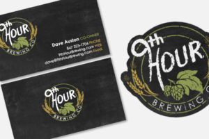 9th Hour: Business Card and Label