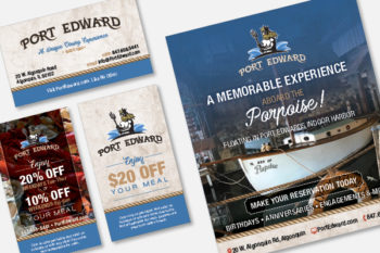 Port Edward: Business Cards, Coupons & Ad